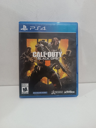 Call Of Duty Black Ops 4 Físico Play Station 4