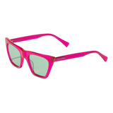 Lentes De Sol Hawkers Hypnose Fuschia - Gafas De Sol Para Hombre Y Mujer - Green Color Fúcsia Transparente