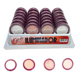 24 Estojo Iluminador Facial Kyrav Kit Maquiagem Kit Atacado