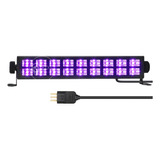 Ribalta Led Luz Negra Uv Efeito Neon 18x3w Decoração Festas 