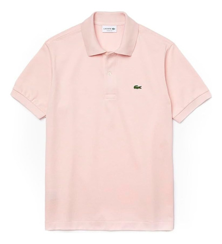 Camisa Lacoste Polo Rosa Para Hombre  Casual Mod L1212