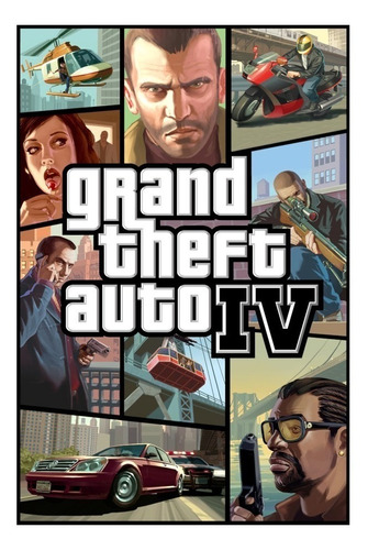 Grand Theft Auto Iv  Standard Edition Rockstar Games Pc Digital