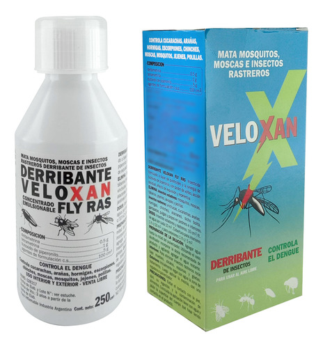 Liquido Para Fumigar Mosquitos Dengue Amplio Espectro 250cc