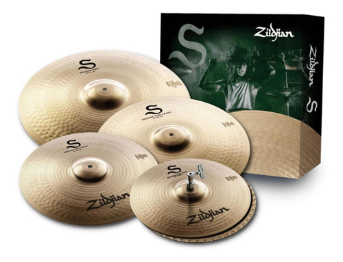 Paquete De 5 Platillos Zildjian S Series Performer Pack S390