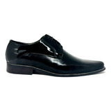 Zapato Cuero Charol Pasotti Hombre Vestir