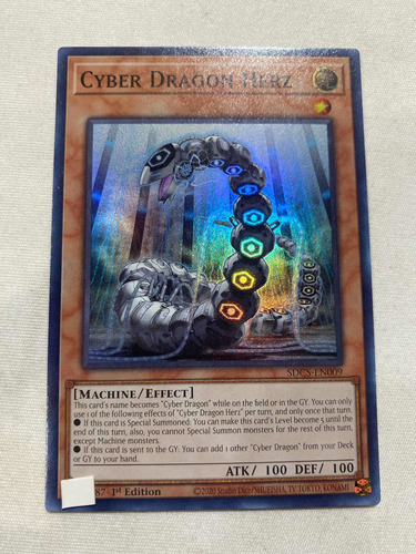 Cyber Dragon Herz Súper Deck Yugioh