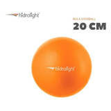 Bola Yoga Pilates 20cm Fisioterapia Exercícios Hidrolight Cor Laranja