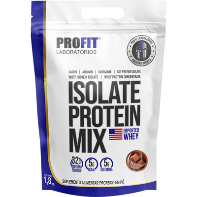 Suplemento En Pó Profit Laboratórios Proteínas Sabor Chocolate Ao Leite X 1.8kg