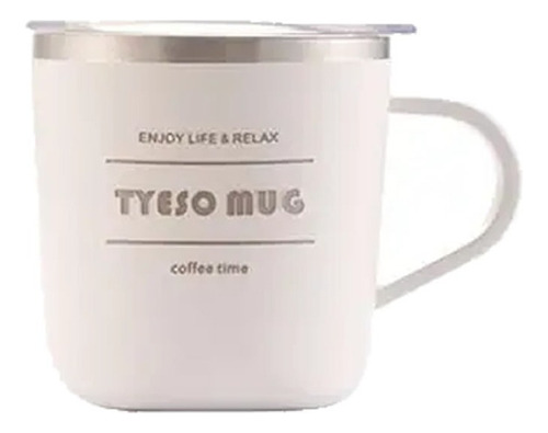 Vaso Taza Térmica Tyeso Ts-8717 260ml 6hr Acero Inoxidable Color Beige