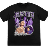 Camiseta Camisa Musico Artista Pop Justin Bieber Unissex