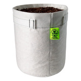 Maceta Geotextil Tela 60 Litros Grow Pochita Grow Blanca