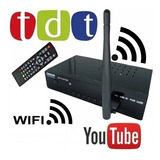 Decodificador Tdt Con Wifi+ Antena +control + Cables