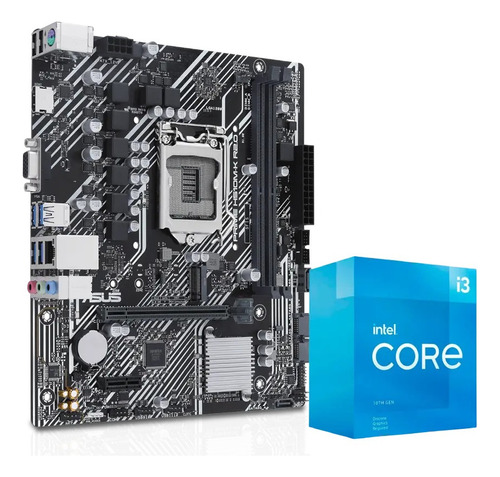 Combo Actualización Pc Intel Core I3 10105f + Mother H510m