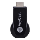 Anycast M2 Plus Full Hd Preto Espelhamento E Miracast 128mb 