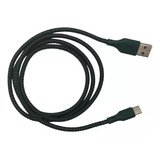 Cable Usb Tipo C Somostec Trenzado Carga Rápida 3.1 A 1m F