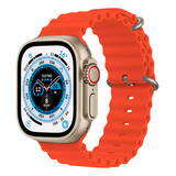Relógio Smartwatch Blulory Glifo Ultra Pro 49mm - Orange