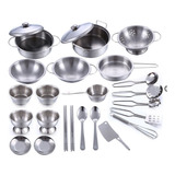 Set Cocina Ollas Metalica 25pcs