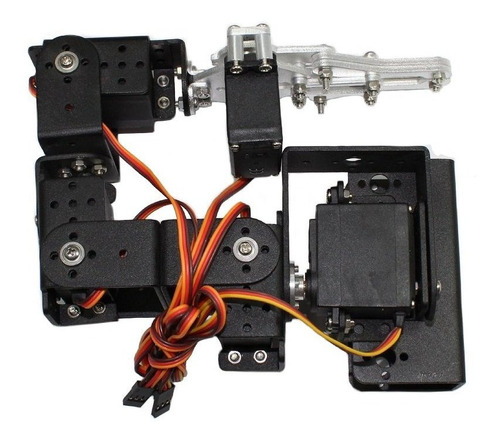 Brazo Robótico Ensamblado De 5 Grados De Libertad, Arduino