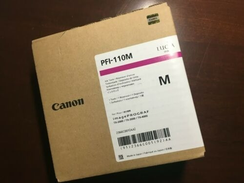 Cartucho De Tinta Canon Pfi-110 M Magenta