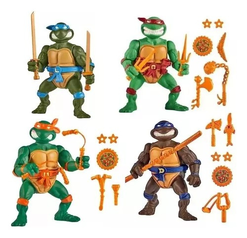 Figuras Tortugas Ninja Retro Ver Modelos Tmnt - Los Germanes