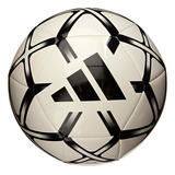 Bola Para Futebol De Campo Starlancer Club adidas Cor White/black
