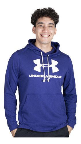 Buzo Under Armour Sportstyle Terry Hombre Training Azul Fran