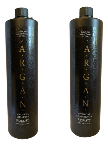 Combo Argan Fidelite Mythical 900ml Shampoo + Acondicionador