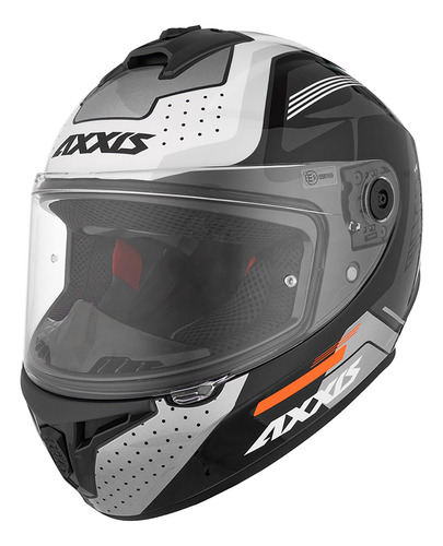 Casco Integral Moto Axxis Draken Visor Transparente Marelli®