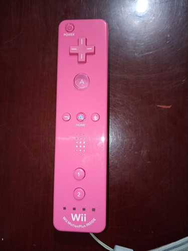 Control Wii Remote Rosa Original En Buen Estado 