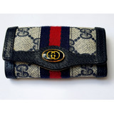 Original Llavero De Piel Gucci Swiss Made 