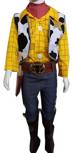 Traje Disfraz De Woody Toy Story Vaquero | Envío gratis