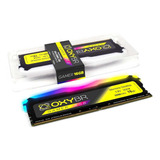 Memória Ram Oxybr Gamer Rgb Ddr4 16gb 3200mhz