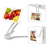 Soporte Tablet iPad Ajustable 2 En 1 De Cocina Kitchen 