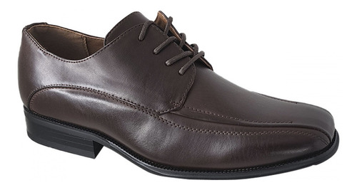 Zapato Formal De Vestir Con Cordon  Adolecentes  3216 Café