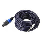 Cable Bafle Speakon Plug Metalico 3 Mts 2x1mm Profesional