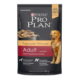 Pro Plan Dog Pouch Adult Pollo 15 X 100g Mascota Food