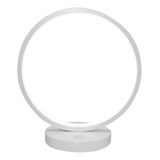 Velador De Mesa Gracia Blanco 5w Led Deco Moderno Cie