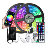 ` Fita De Led Rgb 5050 20m Wifi Colorida Com Controle