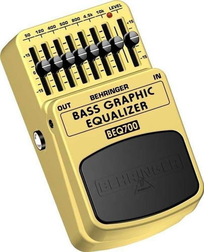 Pedal Ecualizador Behringer Beq700 Para Bajo