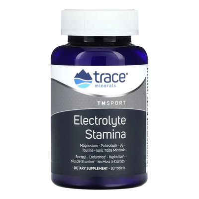 Electrolitos Trace Minerals 90 Cápsulas TM SPORT Sin Sabor Magnesio | Envío gratis