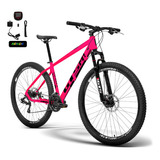 Bicicleta Aro 29 Gts Câmbios Shimano E Suspensão 24v Expert Cor Rosa Tamanho Do Quadro 17