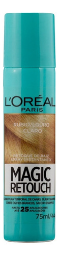 Kit Tintura L'oréal Paris  Magic Retouch Tono Rubio Claro Para Cabello