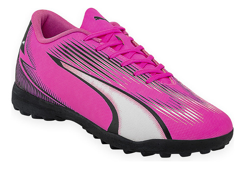 Botines De Futbol Puma Ultra Play Tf Rosa Solo Deportes