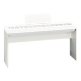 Estante Suporte Móvel Piano Digital Fp-30 Branco Roland
