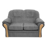 Sofá 2 Cuerpos Dublin Sillon Living Tapizado Premium