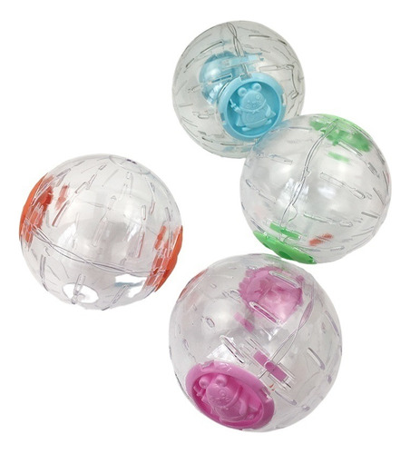 Rollo De Juguete Hámster Trote Bola Mini, 3 Piezas