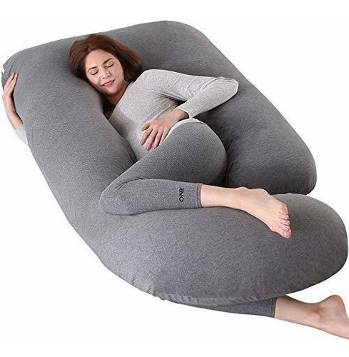 Almohada De Embarazo Elover - 57  (gris Claro)