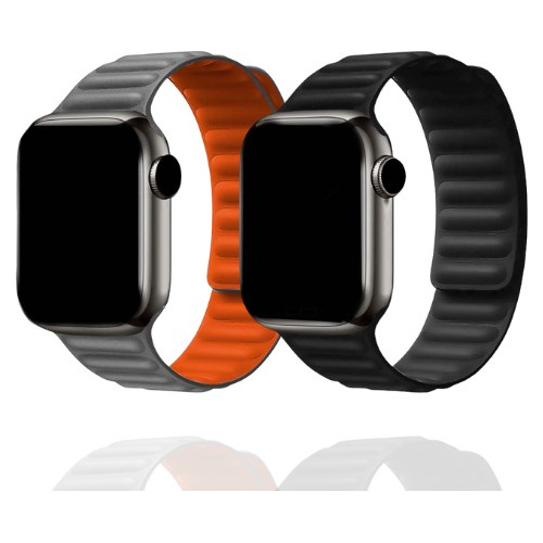Pulseira Elos Dupla Cor Magnética Para Apple Watch Series