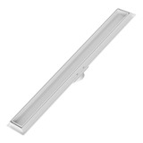 Ralo Linear 50cm Invisível Branco Tigre