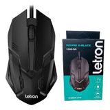 Mouse Com Fio Para Jogo Escritório 1000 Dpi Usb 3 Botões